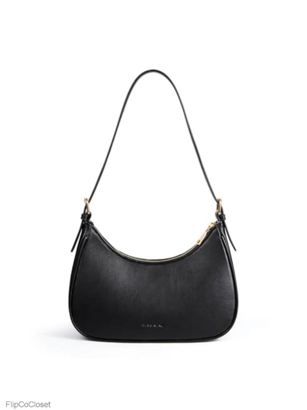 Faux Leather Hobo Shoulder Bag Women Small Handbag Adjustable Strap Cute Trendy